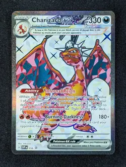 2023 Pokemon CHARIZARD EX #056 Black Star Promo Charizard Ex Prem. Coll. English - Image 1