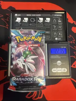 22.75g HEAVY - Pokemon TCG S&V Paradox Rift Booster Pack Sealed / Semi GoDU - Image 1