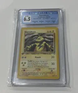Electabuzz 33/111 Pokemon Neo Genesis First Edition CGC PSA: 6.5 - Image 1