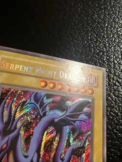 Yugioh Serpent Night Dragon MRL-103 Secret Rare 1st Edition HP - Image 2
