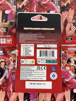 LOT OF 20 One Piece CGC Card Game EB03 Heroines Edition Sleeved Booster Pack NEW - Image 2