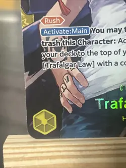 One Piece Trafalgar Law SEC (Alt Art) EB03-062 NM Heroines Edition English - Image 5
