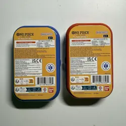 One Piece TCG Mini Tins EMPTY Lot of 2 Sabo & Monkey D Luffy - Image 3