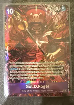 Gold Roger Alt Art OP13-064 One Piece TCG Carrying On His Will English - Image 1
