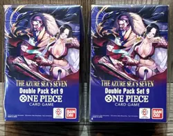 One Piece Card Game Double Pack Set The Azure Sea’s Set 2 Packs + Don Sealed x2 - Image 1