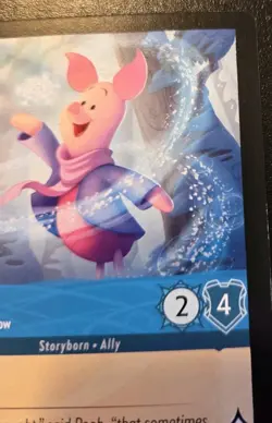Piglet - Entranced By Snow 139/204 Common Winterspell Disney Lorcana TCG - Image 3