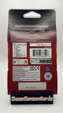 Qty 1 One Piece Card Game Carrying On His Will OP-13 Sleeved Booster, New - Image 2