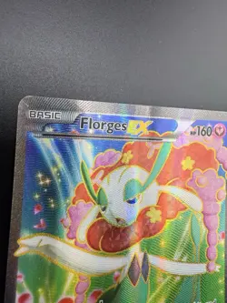 Florges EX 116/119 Phantom Forces Full Art Ultra Rare Holo Pokemon Card DMG - Image 5