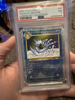 Golduck - 43/110 - Legendary Collection - Reverse Holo - PSA 7 - Pokemon Card - Image 1