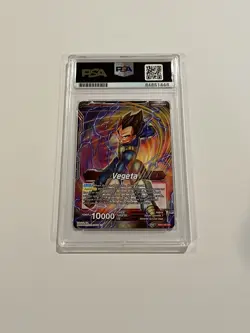 Dragon Ball CHRISTOPHER SABAT Card Vegeta Candidate Of Destruction PSA Auto 10 - Image 2