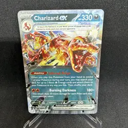 Pokemon SV Obsidian Flames Charizard ex #125/197 – English – NM Pokemon Card - Image 1
