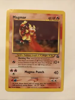 Magmar #44 - Black Star Promo - WoTC Pokemon Card - Image 1