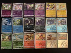 Pokemon Chinese Gem Pack 2 Eeveelution Masterball COMPLETE Set, 18 Cards US SALE - Image 1