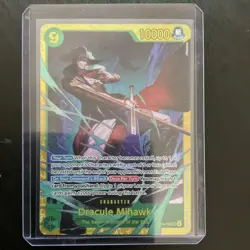 Dracule Mihawk OP14-119 Character One Piece CCG 10000 Power Seven Warlords Card - Image 1