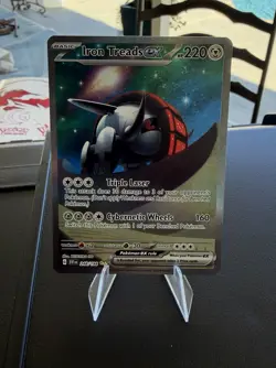 Pokemon Card Iron Treads ex 248/198 Scarlet & Violet Base Holo Rare NM - Image 1