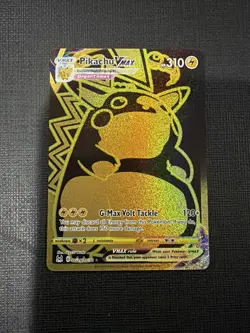 Pokemon Pikachu TCG Lost Origin VMAX Gold Holo Card TG29/TG30 2022 NM! - Image 1