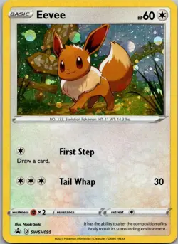 Eevee Promo SWSH: Sword & Shield Promo Cards SWSH095 NM - Image 1