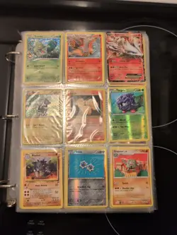 Vintage Pokemon Collection Binder Mid Era NM-DMG OVER 1000 Cards - Image 1