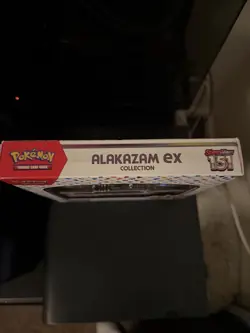 Pokemon TCG Scarlet & Violet 151 Alakazam ex Collection Box + Promo Cards - Image 4