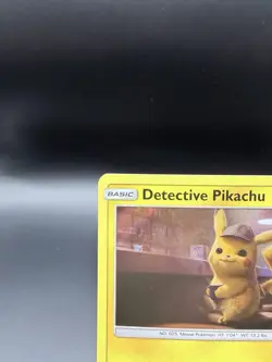 Pokemon Card TCG Detective Pikachu Detective Pikachu SM190 Promo Holo Near Mint - Image 3