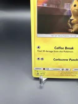 Pokemon Card TCG Detective Pikachu Detective Pikachu SM190 Promo Holo Near Mint - Image 4