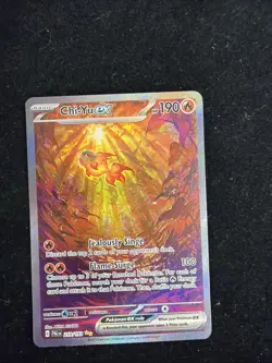 Chi-Yu ex 259/193 - Paldea Evolved Special Illustration Rare - SIR Pokemon Card - Image 1
