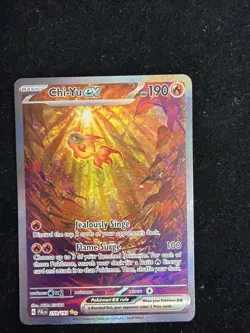 Chi-Yu ex 259/193 - Paldea Evolved Special Illustration Rare - SIR Pokemon Card - Image 2