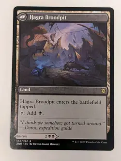 Hagra Mauling / Hagra Broodpit Zendikar Rising - MTG RARE - Image 2