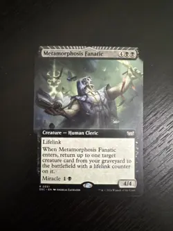 Metamorphosis Fanatic (Extended Art) Commander: Duskmourn: House of Horror - Image 1