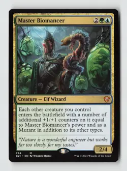 Master Biomancer*Non-Foil* Commander Anthology Volume II 159 NM - Image 1