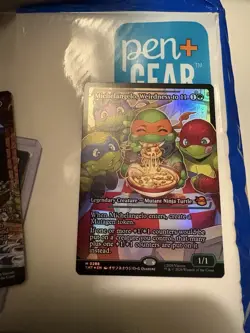 Michelangelo, Weirdness to 11 (Showcase) Teenage Mutant Ninja Turtles Foil - Image 1