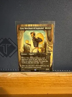 1x Gray Merchant of Asphodel, 0007, Non-Foil, Secret Lair Encyclopedia, MTG NM - Image 1