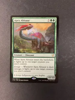 Apex Altisaur - Commander 2019 - Magic the Gathering - MTG - Image 1