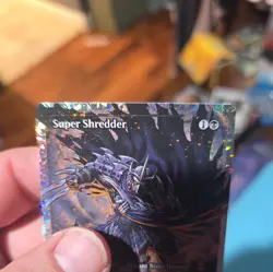 Super Shredder (Showcase) (Fracture Foil) Teenage Mutant Ninja Turtles Foil - Image 2