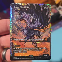 Super Shredder (Showcase) (Fracture Foil) Teenage Mutant Ninja Turtles Foil - Image 3