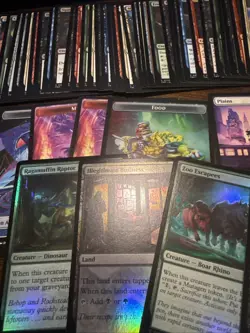 MTG Teenage Mutant Ninja Turtles Lot Commons, Tokens, Land, Foil TMNT Pack Fresh - Image 3