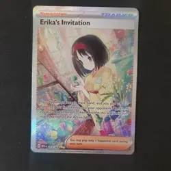 Pokemon TCG Erika's Invitation Scarlet & Violet-151 203/165 Holo Special... - Image 1