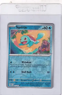 Squirtle - 007/165 (Pokemon Center Exclusive) - Miscellaneous Cards & Products - Image 1