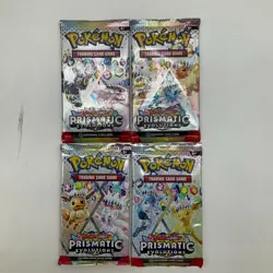 Lot of (150) Pokemon Scarlet & Violet Prismatic Evolutions Sealed Booster Packs - Image 2