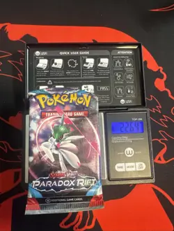 22.64g HEAVY - Pokemon TCG S&V Paradox Rift Booster Pack Sealed / Semi GoDU - Image 1