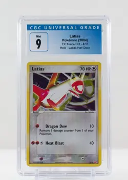 Pokemon 2004 EX Trainer Kit Holo 4/10 Latias CGC 9 - Image 1