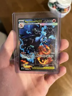 Pokemon TCG Mega Charizard X EX SIR Phantasmal Flames 125/094 - Image 1