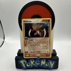 English Pokemon Holo Kabutops - 10/108 - Holo Rare EX Power Keepers - Image 1