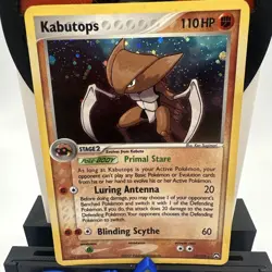 English Pokemon Holo Kabutops - 10/108 - Holo Rare EX Power Keepers - Image 2