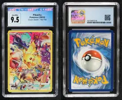 Secret - Pikachu Pokemon Sword & Shield Crown Zenith CGC 9.5 Gem Mint - Image 3