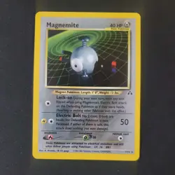 Magnemite 7/75 Holo Rare Neo Discovery Pokemon English WOTC LP- - Image 1