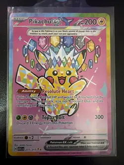 Pokemon - Pikachu EX 277/217 Special Illustration Rare (SIR) | Ascended Heroes - Image 1