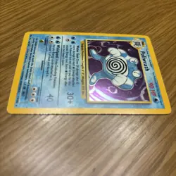 Poliwrath Unlimited Holo Rare 1999 Pokemon TCG Base Set 13/102 HP - Image 2