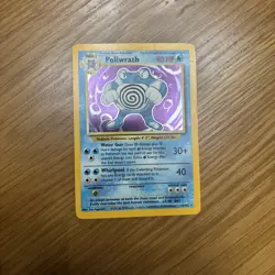 Poliwrath Unlimited Holo Rare 1999 Pokemon TCG Base Set 13/102 HP - Image 4