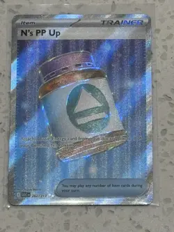 N's PP Up 262/217 Me: Ascended Heroes Holo Pokemon TCG Trainer Pack Fresh ASC - Image 2